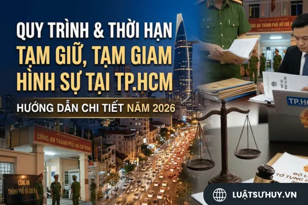 Quy Trình & Thời Hạn Tạm Giữ, Tạm Giam Hình Sự Tại TP.HCM: Hướng Dẫn Chi Tiết Năm 2026